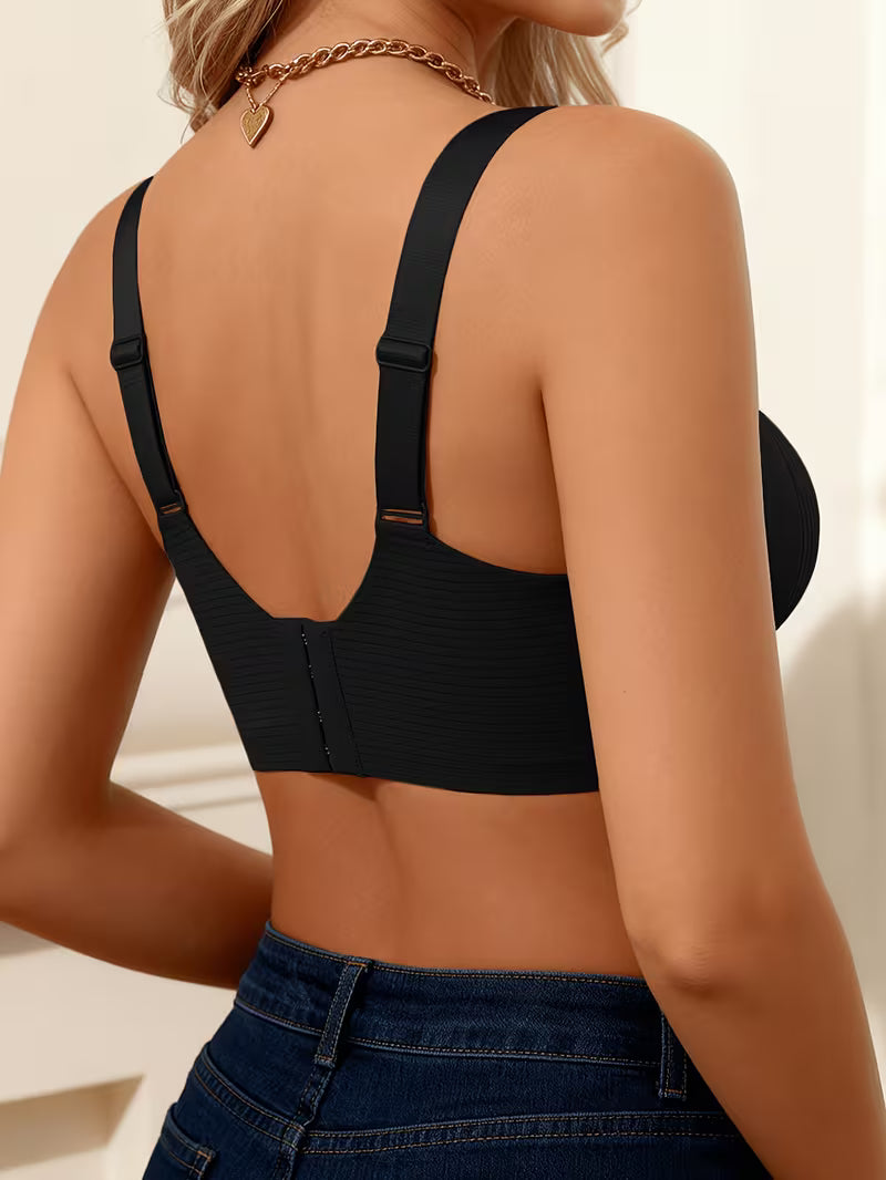 Women'S Wide-strap Push-up Bra