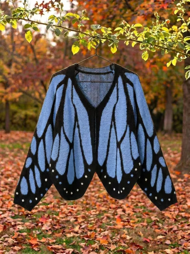 Butterfly Cape Cardigan