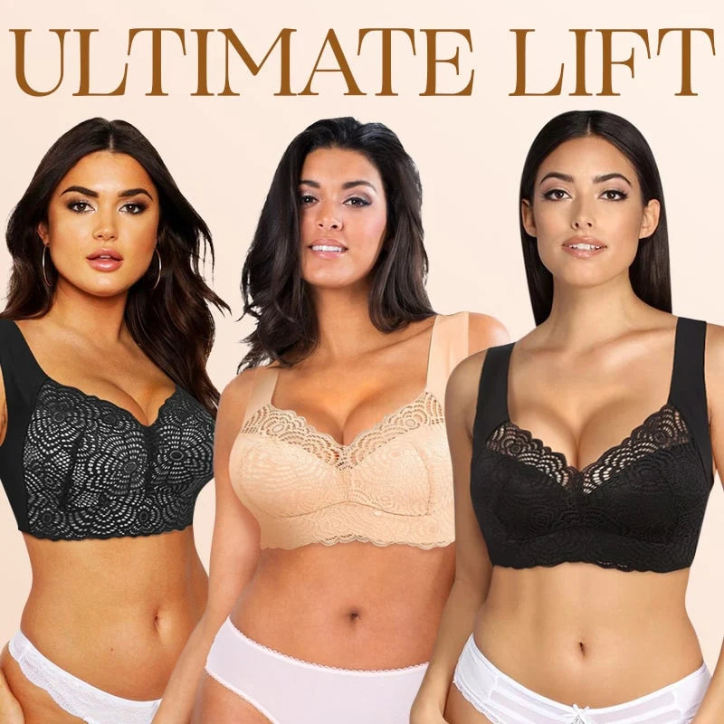 Natural Support, Ultra-Soft Lace, Absolute Comfort
