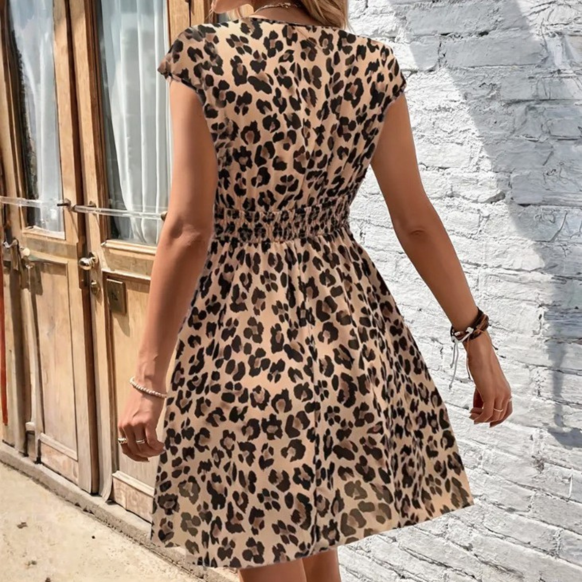 Women's V-neck floral dress π