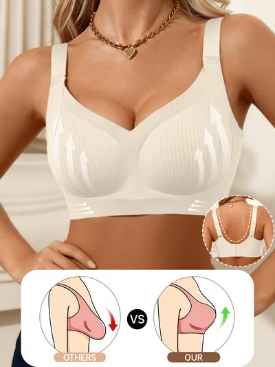 Women'S Wide-strap Push-up Bra