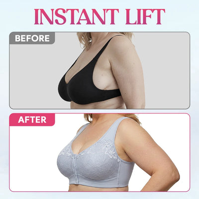 Posy Bra| Front Closure Breathable Cotton Lifting Bra for Seniors