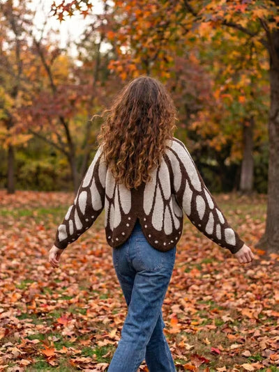 Butterfly Cape Cardigan