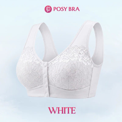 Posy Bra| Front Closure Breathable Cotton Lifting Bra for Seniors