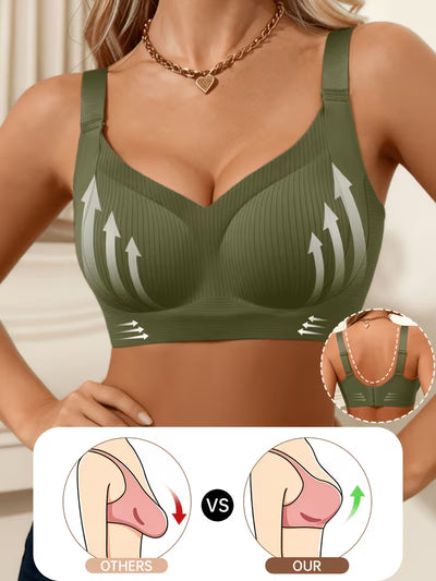 Women'S Wide-strap Push-up Bra