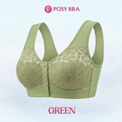 Posy Bra| Front Closure Breathable Cotton Lifting Bra for Seniors