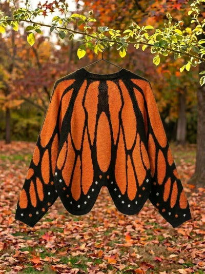 Butterfly Cape Cardigan