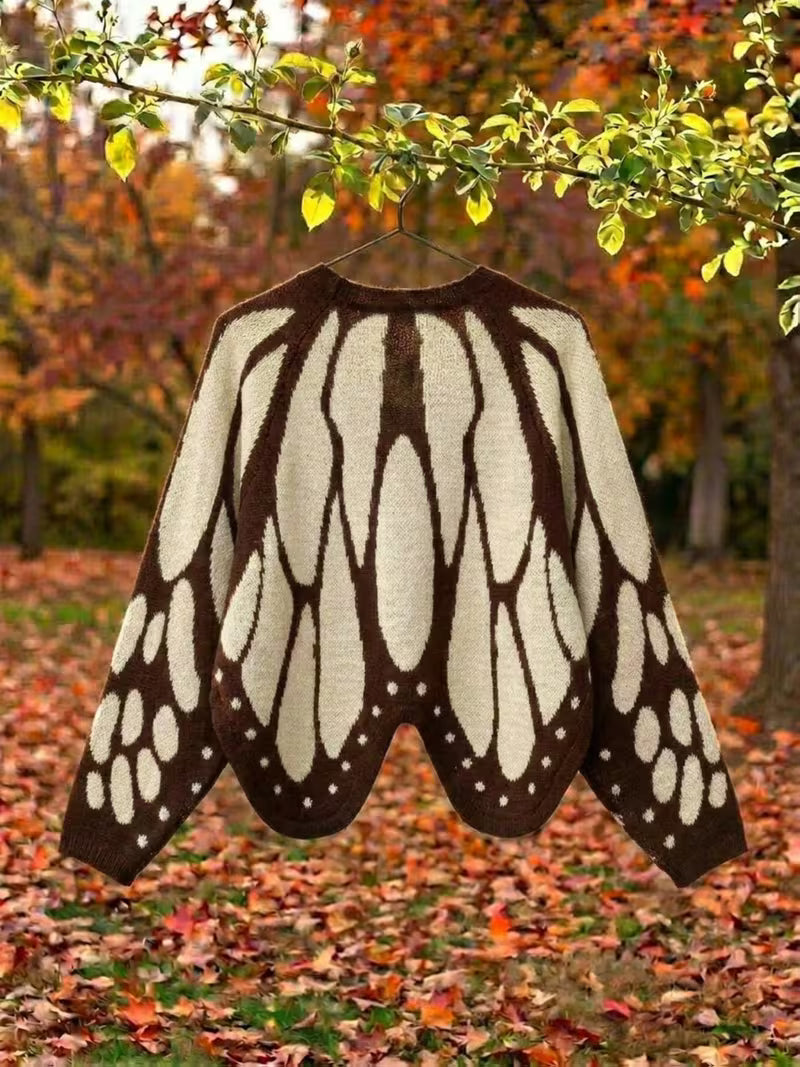 Butterfly Cape Cardigan