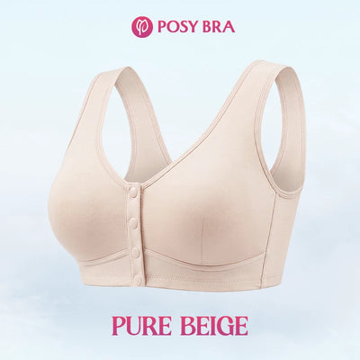 Posy Bra| Front Closure Breathable Cotton Lifting Bra for Seniors