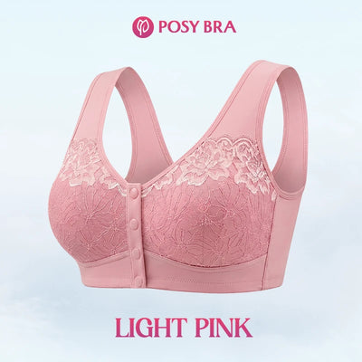 Posy Bra| Front Closure Breathable Cotton Lifting Bra for Seniors