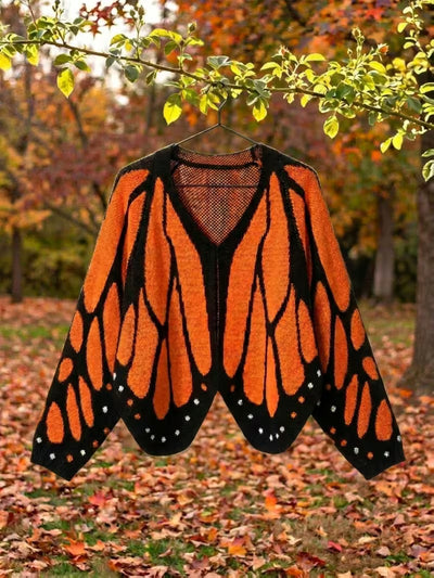 Butterfly Cape Cardigan