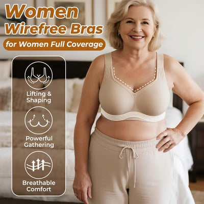 Women Wirefree Bras, No more sagging breasts