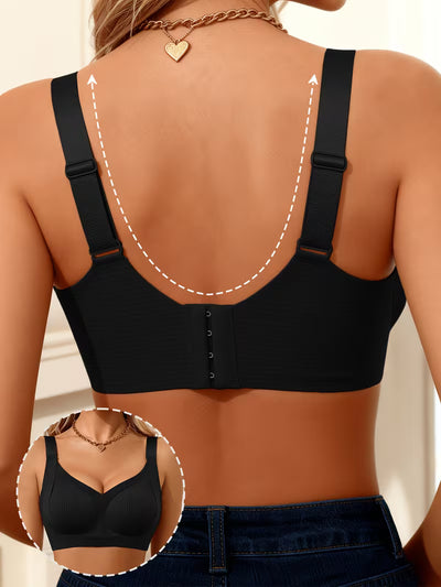 Women'S Wide-strap Push-up Bra