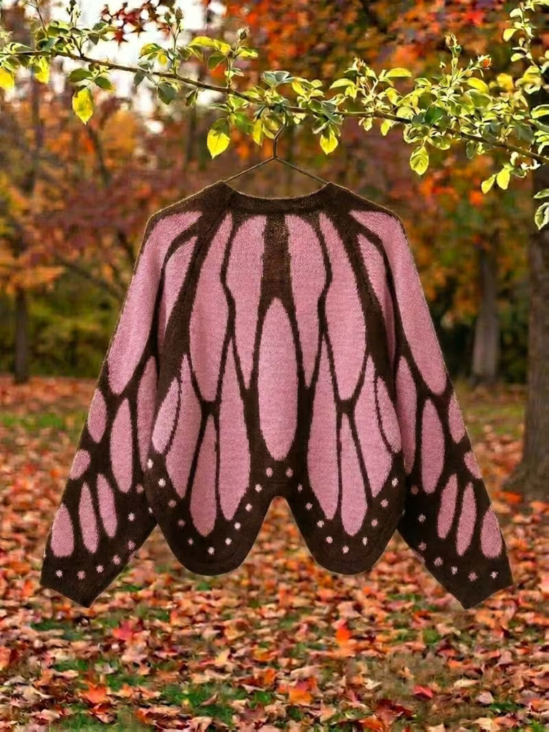 Butterfly Cape Cardigan