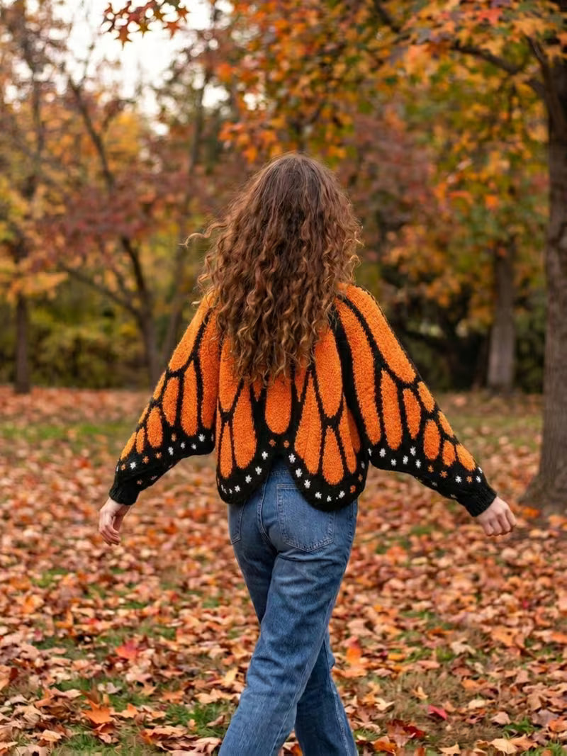 Butterfly Cape Cardigan
