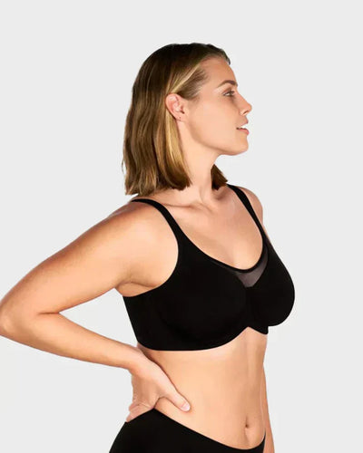 Women's Elegant Sheer Full Coverage Bra