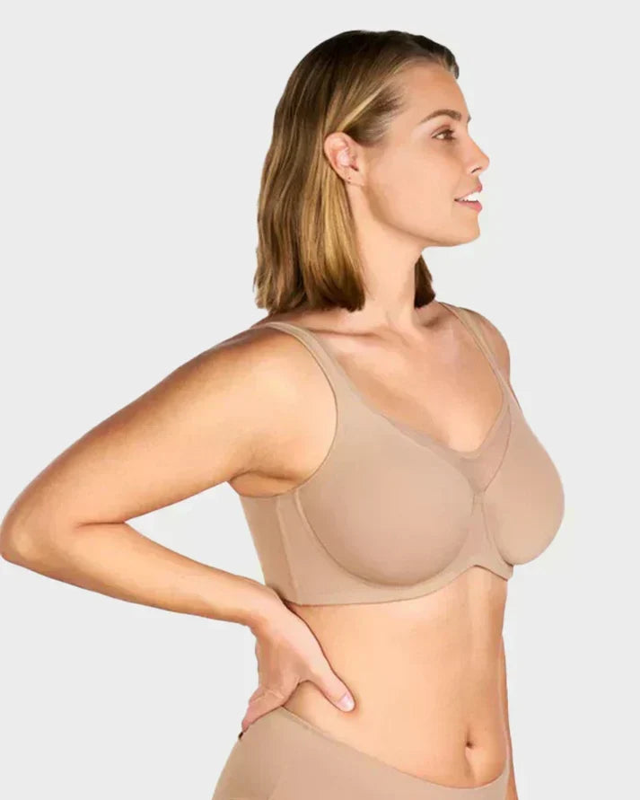 Women's Elegant Sheer Full Coverage Bra
