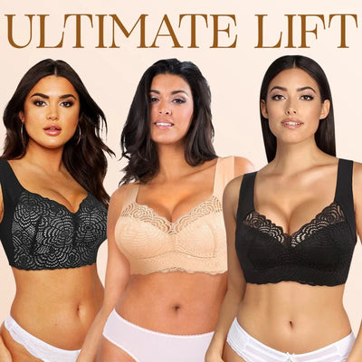Natural Support, Ultra-Soft Lace, Absolute Comfort