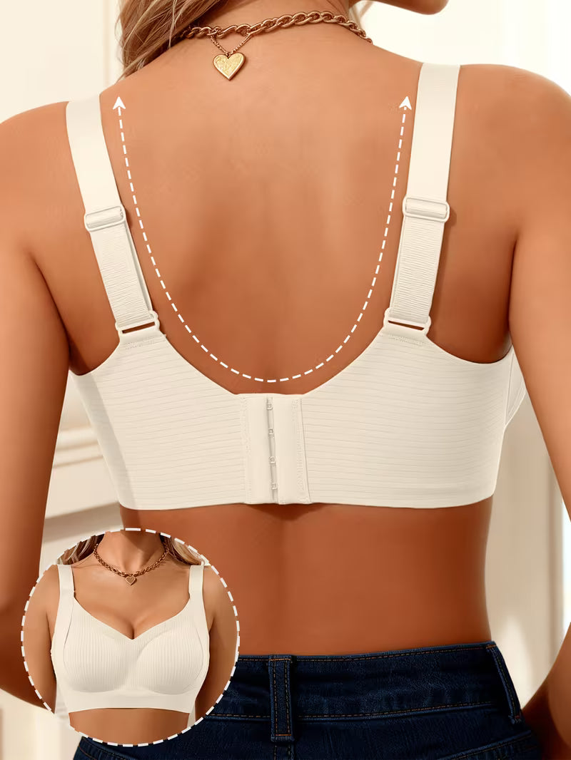 Women'S Wide-strap Push-up Bra