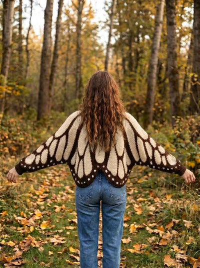 Butterfly Cape Cardigan