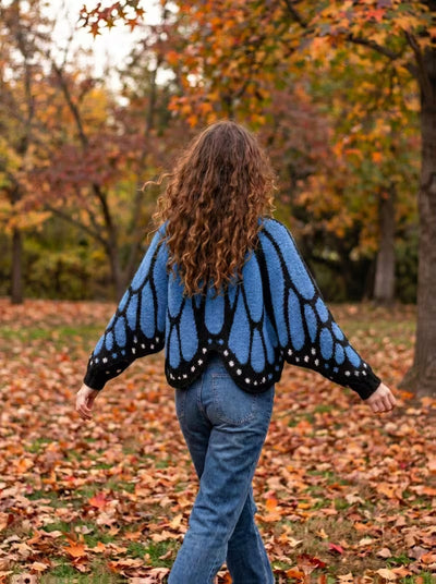 Butterfly Cape Cardigan
