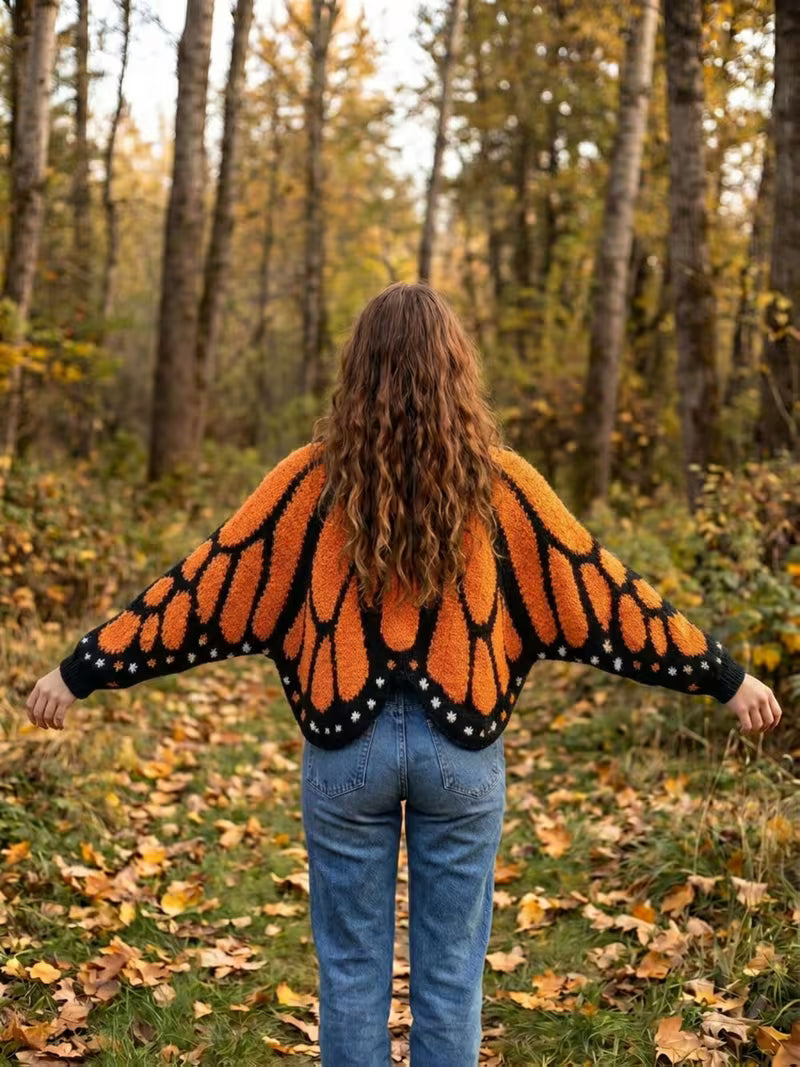 Butterfly Cape Cardigan