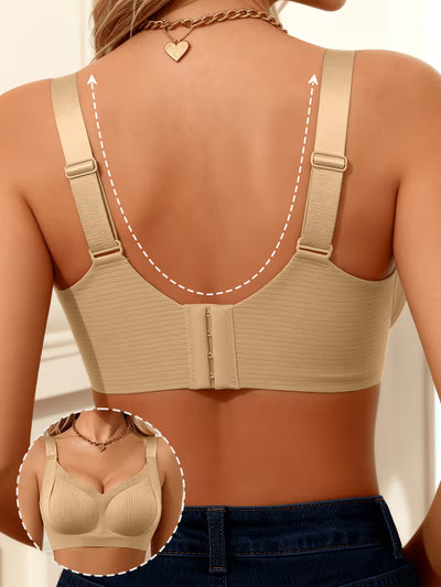 Women'S Wide-strap Push-up Bra