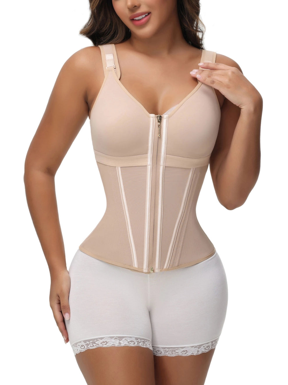 Waist Trainer with a Built in Bra