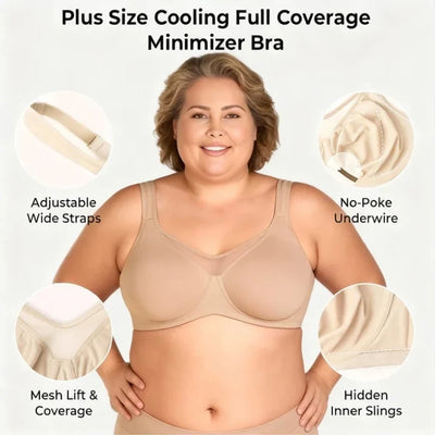 Women's Elegant Sheer Full Coverage Bra