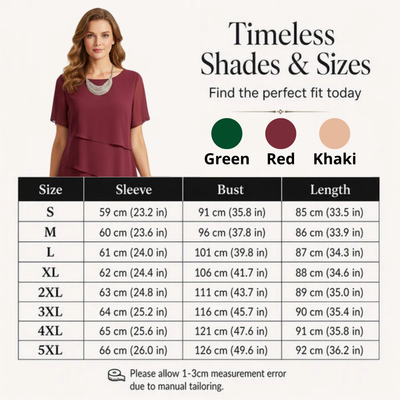 Elegant Comfort Ruffle Dress